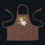 Hedwig Whimsical Forest Drawing Apron<br><div class="desc">Show your house spirit in the coziest way with this charming Hedwig™ design. Featuring the beloved snowy owl bundled up in a warm Gryffindor house-colored scarf, this playful illustration captures the magic and loyalty of Harry Potter’s trusted companion. Set against a whimsical woodland backdrop with subtle sparkling accents, the hand-drawn...</div>