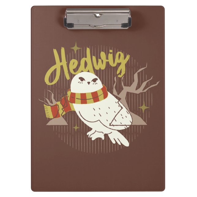 Hedwig Whimsical Forest Drawing Clipboard (Front)