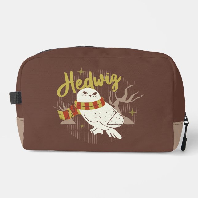 Hedwig Whimsical Forest Drawing Dopp Kit (Front)