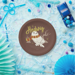 Hedwig Whimsical Forest Drawing Paper Plate