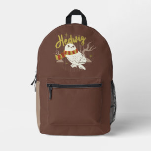 Hedwig Whimsical Forest Drawing Printed Backpack