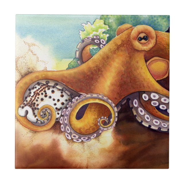 He'e and Cowry Tile (Front)