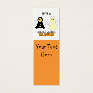 HeeBee JeeBee Halloween Bookmark