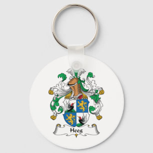 Heeg Family Crest Key Ring