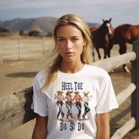 Heel Toe Line Dancing T=Shirt