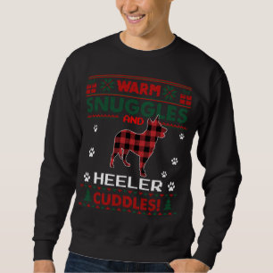 Heeler Dog Lover Christmas Pajama Shirt Xmas Ugly