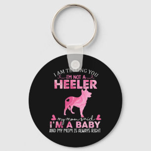 Heeler Mum  Key Ring