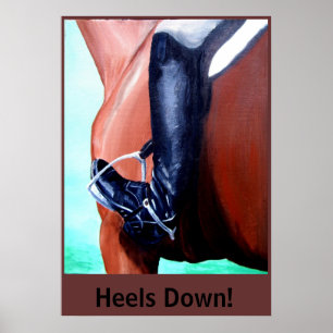 Heels Down! Poster
