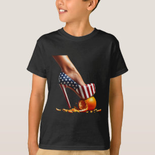 Heels Squash Oranges; Kamala Harris Election T-Shirt