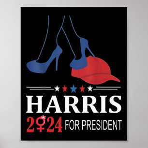 Heels Stepping On Red Mega Hat Election 2024 1  Poster