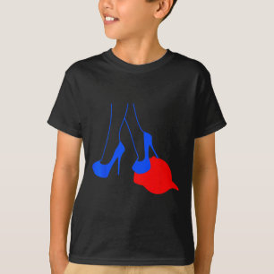 Heels Stepping On Red Mega Hat Election 2024  T-Shirt