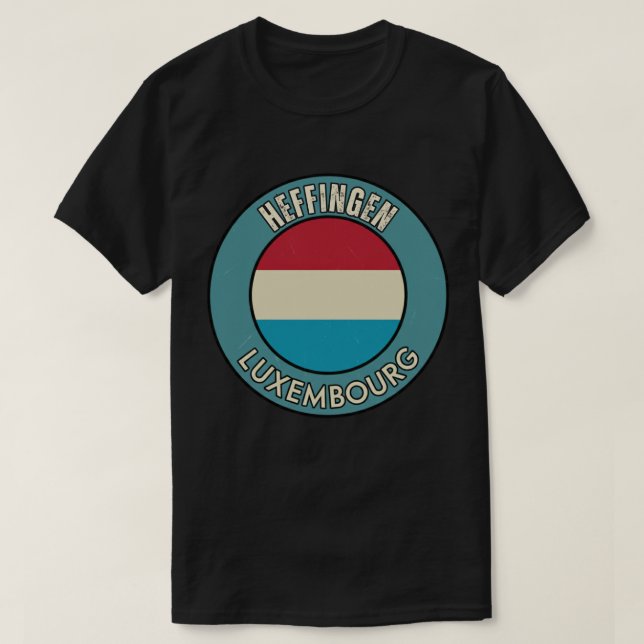 Heffingen, Luxembourg T-Shirt (Design Front)