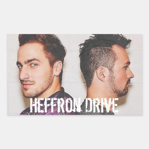 Heffron Drive Rectangular Sticker