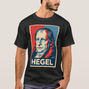 Hegel Pop Art Portrait T-Shirt