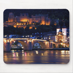 Heidelberg at Night Mousepad