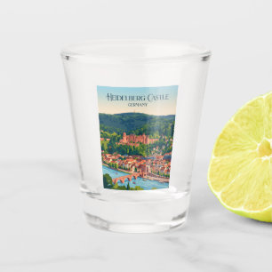 Heidelberg Castle Germany Shot Glass