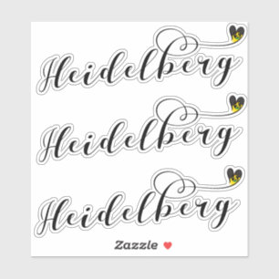 Heidelberg Flag Heart, Germany