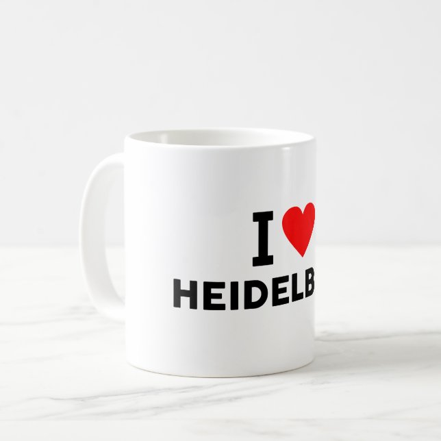 Heidelberg Germany Coffee Mug (Front Left)
