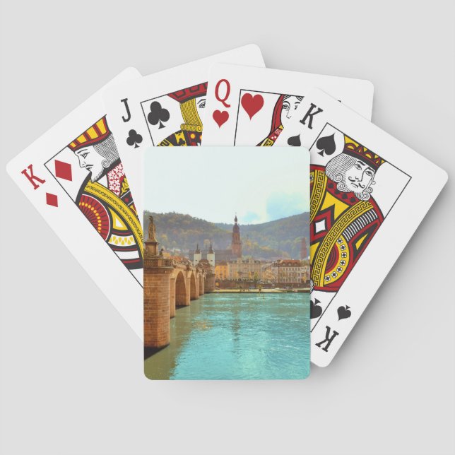 Heidelberg, Germany Playing Cards (Back)