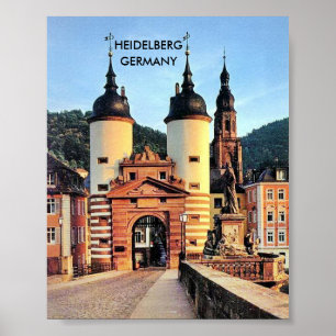 HEIDELBERG GERMANY POSTER