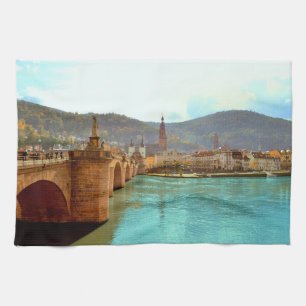 Heidelberg, Germany Tea Towel