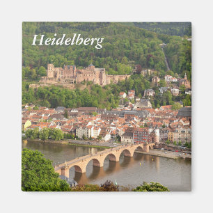 Heidelberg panoramic view magnet