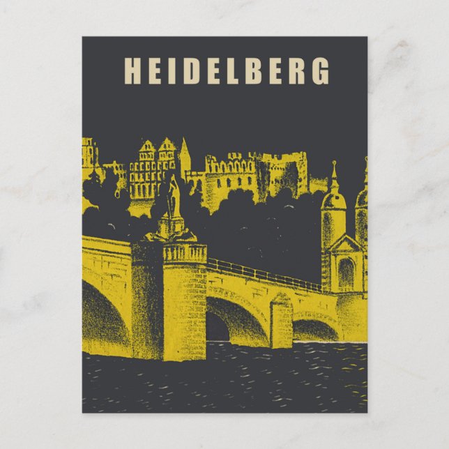 Heidelberg Postcard (Front)