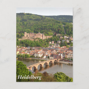 Heidelberg view postcard