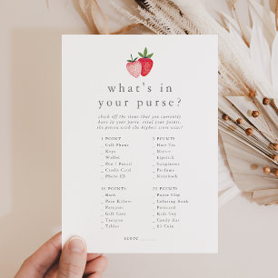 HEIDI Who Knows Mummy Best Baby Shower Game Card