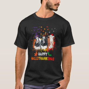 Heifer Cow Halloween Costume Thanksgiving Christma T-Shirt
