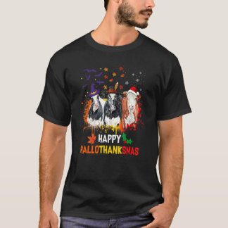 Heifer Cow Halloween Costume Thanksgiving Christma T-Shirt
