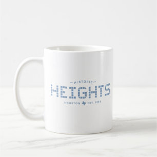 Heights Tile, Blue Tile (lrgr design) Coffee Mug