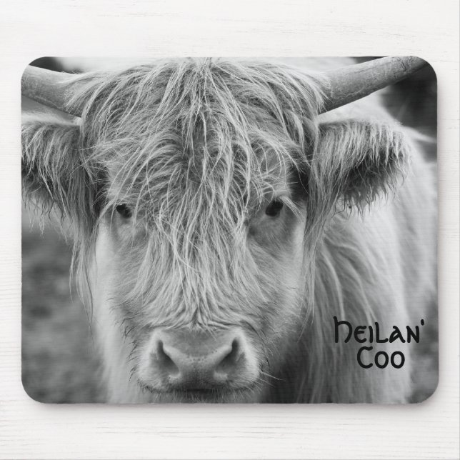 Heilan' Coo Mouse Pad (Front)