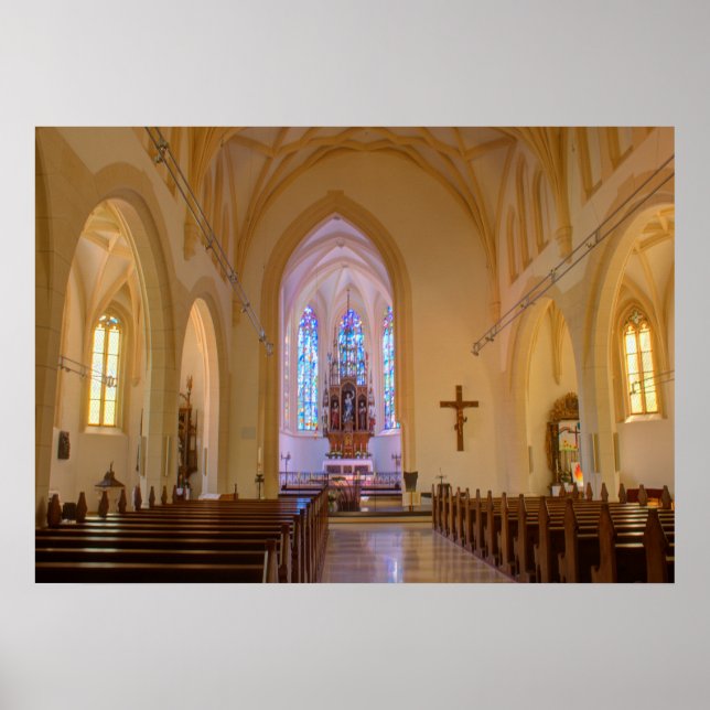 Heiligenstädter Pfarrkirche St. Michael Poster (Front)