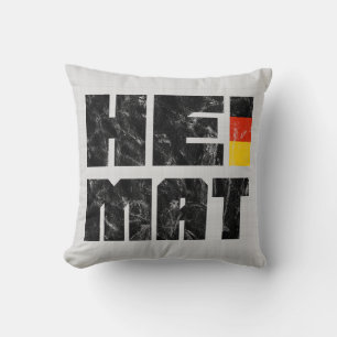Heimat, German, Germany Home, Homeland Cushion