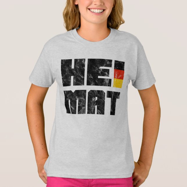 Heimat, German, Germany Homeland Home T-Shirt (Front)
