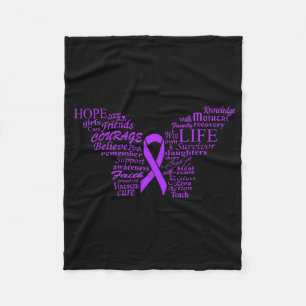 Heimerheimer Awareness 4  Fleece Blanket