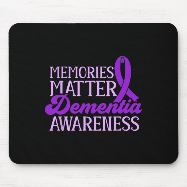 Heimerheimer Awareness Dementia Awareness End Heim Mouse Pad (Front)