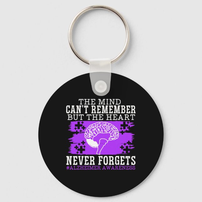 Heimerheimer Awareness Dementia Distressed  Key Ring (Front)