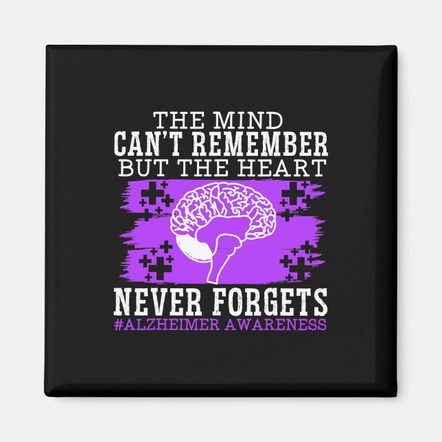 Heimerheimer Awareness Dementia Distressed  Magnet (Front)
