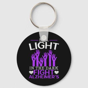 Heimerheimer Awareness Dementia Support 5  Key Ring
