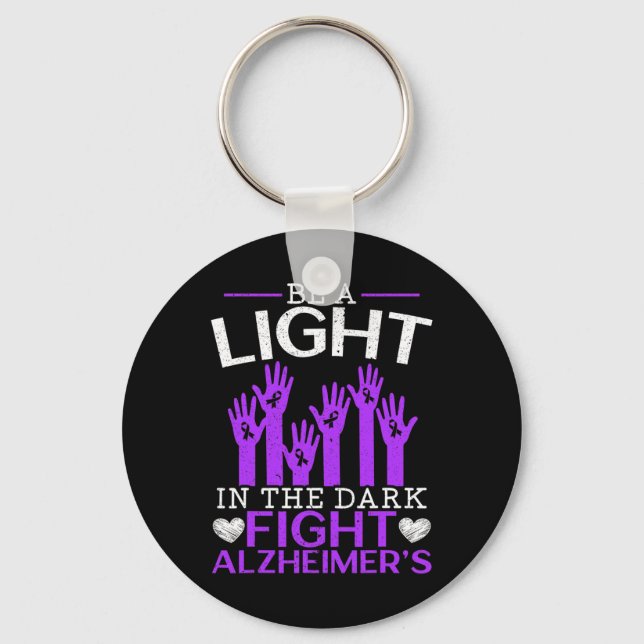 Heimerheimer Awareness Dementia Support 5  Key Ring (Front)