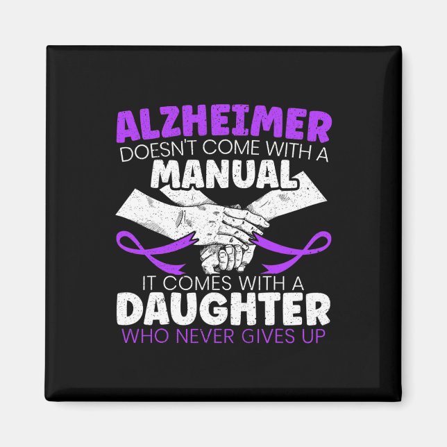 Heimerheimer Awareness Dementia Support  Magnet (Front)