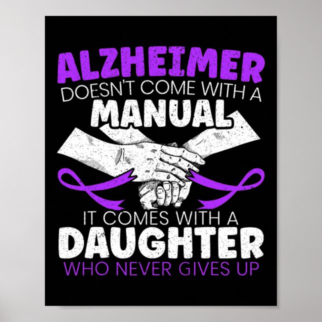 Heimerheimer Awareness Dementia Support  Poster (Front)