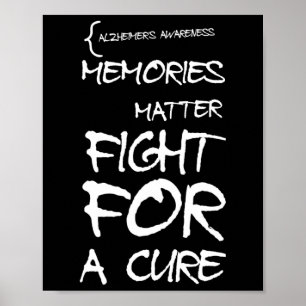 Heimerheimer Awareness Design Support Month Purple Poster