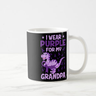 Heimerheimer Awareness I Wear Purple For My Grandp Coffee Mug