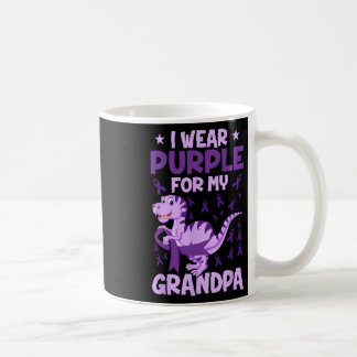 Heimerheimer Awareness I Wear Purple For My Grandp Coffee Mug
