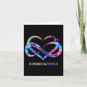 Heimerheimer Awareness I Will Remember For You Card