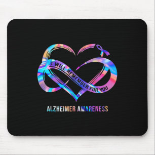 Heimerheimer Awareness I Will Remember For You  Mouse Pad