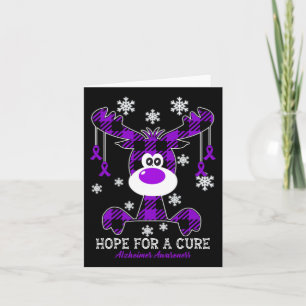 Heimerheimer Awareness In September We Wear Purple Card